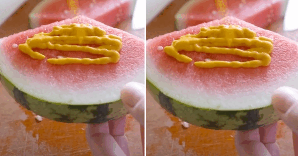 Yellow Mustard On Watermelon Slices Is The Hot New Food Trend And I Get Queasy Just Thinking About It