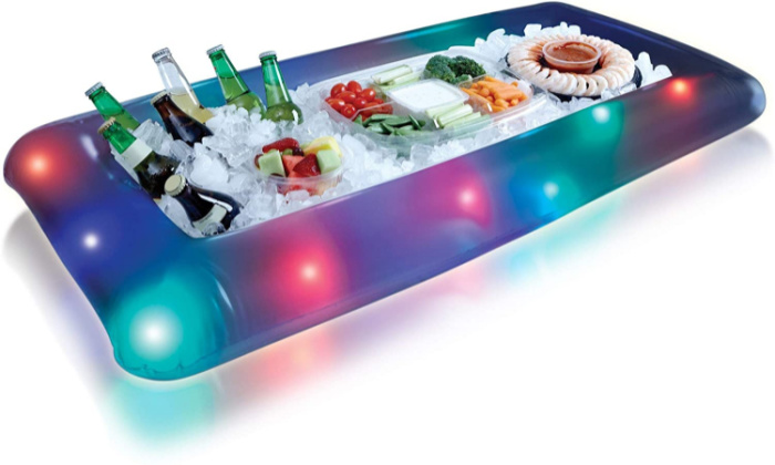 This Inflatable Buffet Cooler Lights Up To Take Your Summer Parties To The Next Level