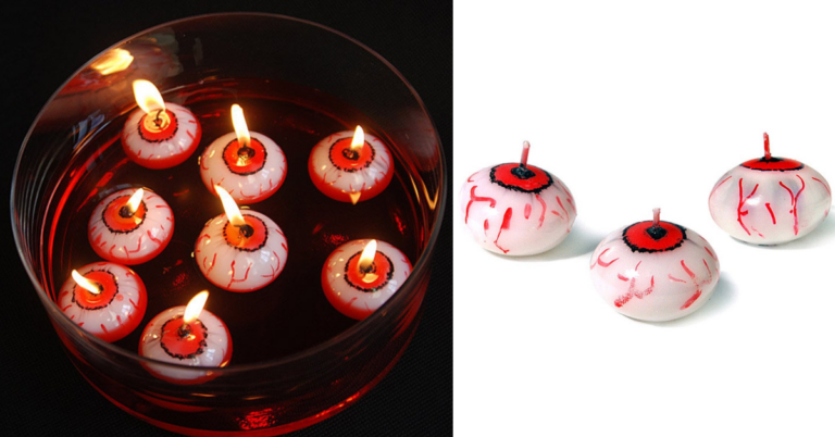 You Can Get Floating Eyeball Candles That Are Perfect For Halloween