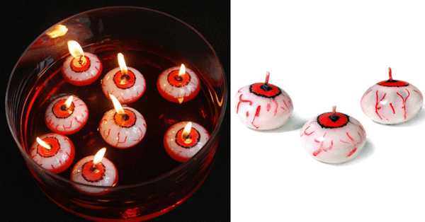 You Can Get Floating Eyeball Candles That Are Perfect For Halloween