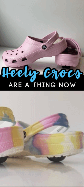 You Can Get Heely Crocs To Comfortably Awaken Your Inner Child
