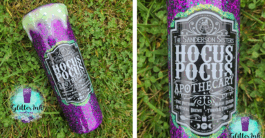 You Can Get A Sparkly Hocus Pocus Apothecary Tumbler To Help You Have A Glorious Morning
