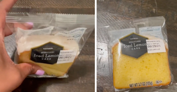 Walmart Is Selling A $1 Lemon Cake That Tastes Just Like The Iced Lemon Loaf From Starbucks
