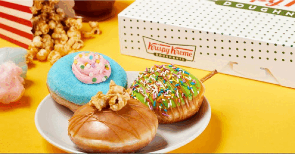 Krispy Kreme Just Introduced New Carnival  Flavored Donuts Including One That Tastes Like Cotton Candy