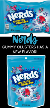 nerds clusters gummy
