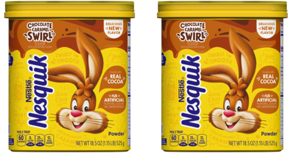 Nesquik Has A New Chocolate Caramel Swirl Flavor And I Need It