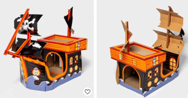 Target Is Selling A Pirate Ship Cat Scratcher Just In Time For Halloween