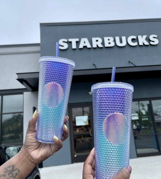 Starbucks Dining | Starbucks Iridescent Mermaid Tumbler Venti | Color: Blue/Purple | Size: 24oz | Mely_Marie's Closet