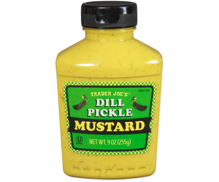 is trader joes dill pickle mustard seasonal