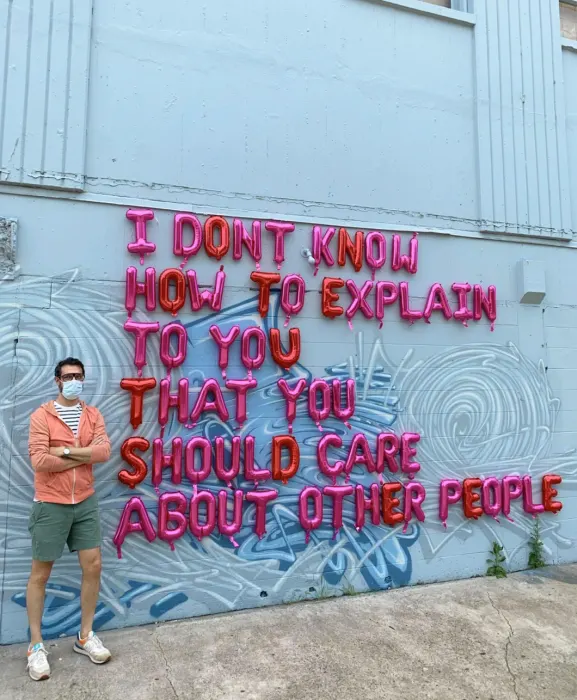 Discrimineren Vul in Grap This Artist Creates Viral Quote Posts Using Balloons And They Are Epic