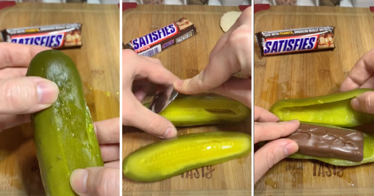 The ‘Snickle’ Is The Hot New Food Trend That Combines Pickles and Snickers