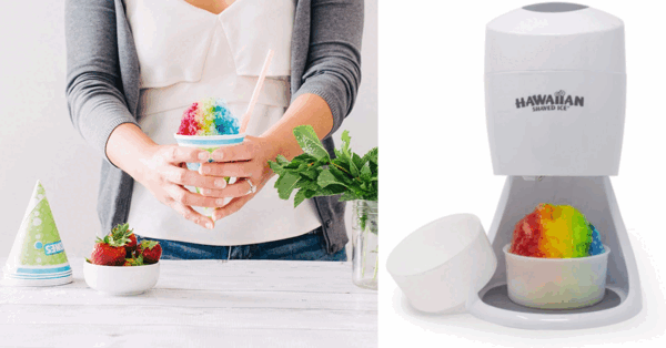 You Can Get An At Home Snow Cone Machine To Make Your Own Cool Treats With