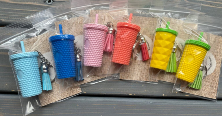You Can Get A Starbucks Studded Cup Keychain To Help Further Your Starbucks Obsession