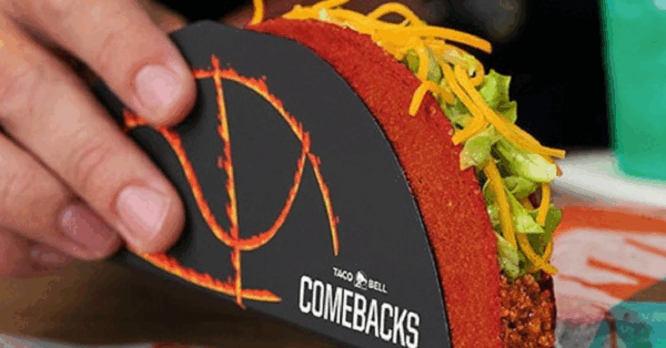 Taco Bell Brought Back The Flamin’ Hot Doritos Locos Tacos and I’m On My Way