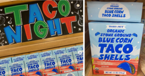 Trader Joe’s Has Blue Corn Taco Shells To Take Taco Tuesday To The Next Level