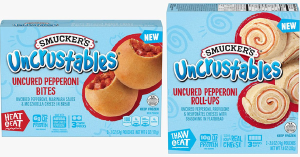 You Can Now Get Uncrustables Bites Stuffed With Pepperoni, Cheese, And Mariana Sauce
