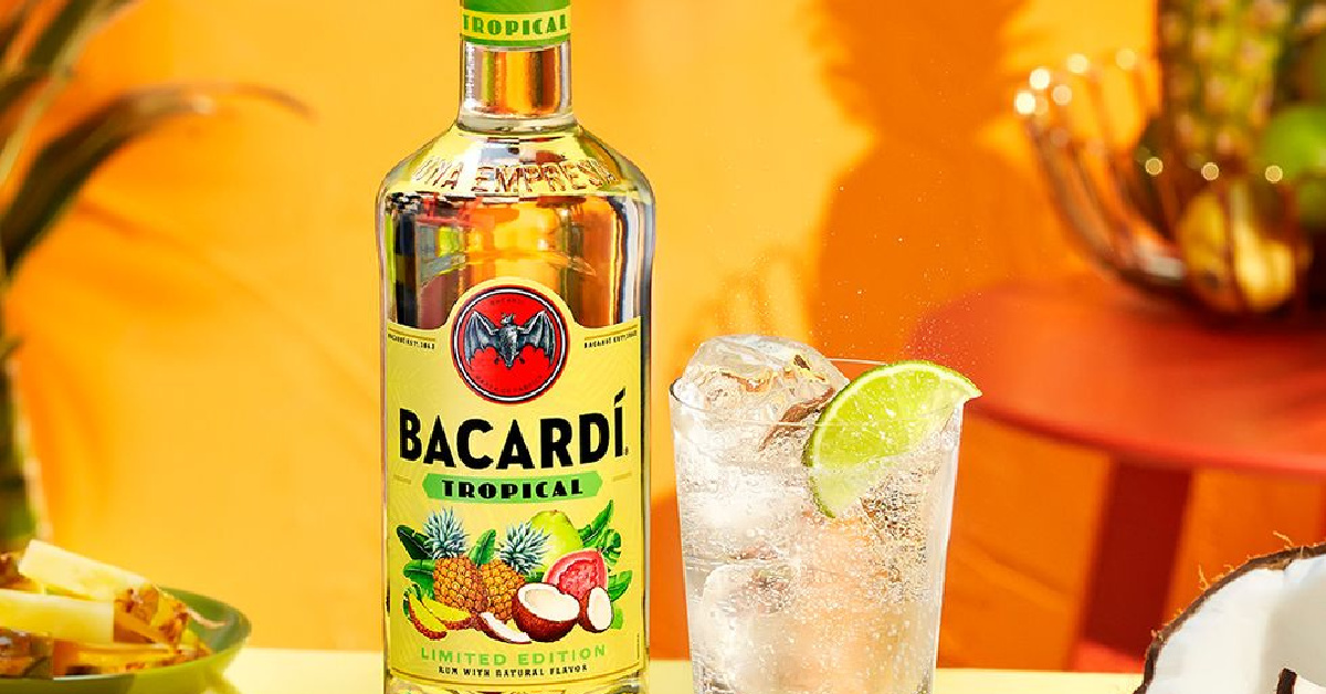 Bacardí’s New Limited Edition Tropical Flavor Will Transport You To Somewhere Tropical With Every Sip