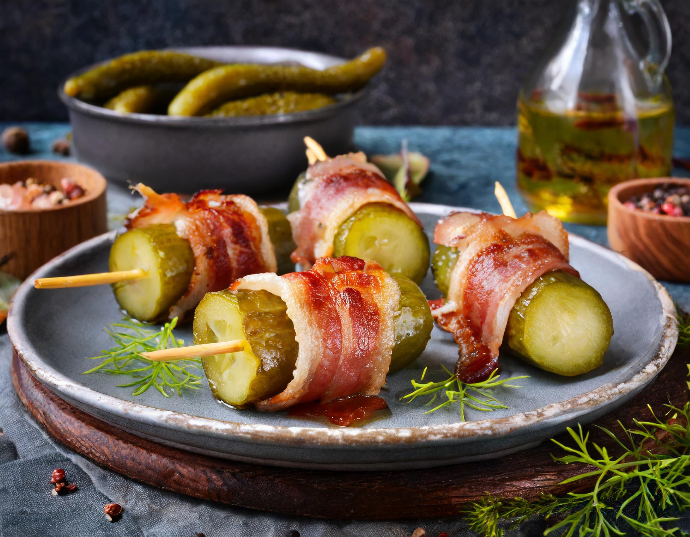 Bacon Wrapped Pickles Are The Hot New Snack Trend You Need to Try