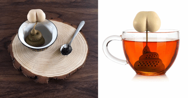 You Can Get A Butt Tea Infuser That Is The Perfect Gift For The Person Who Loves Butt Jokes