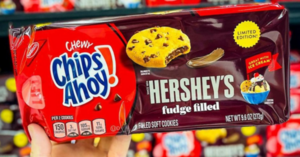 Chips Ahoy!’s New Chewy Cookies Now Come With A Hershey’s Fudge Filled Center