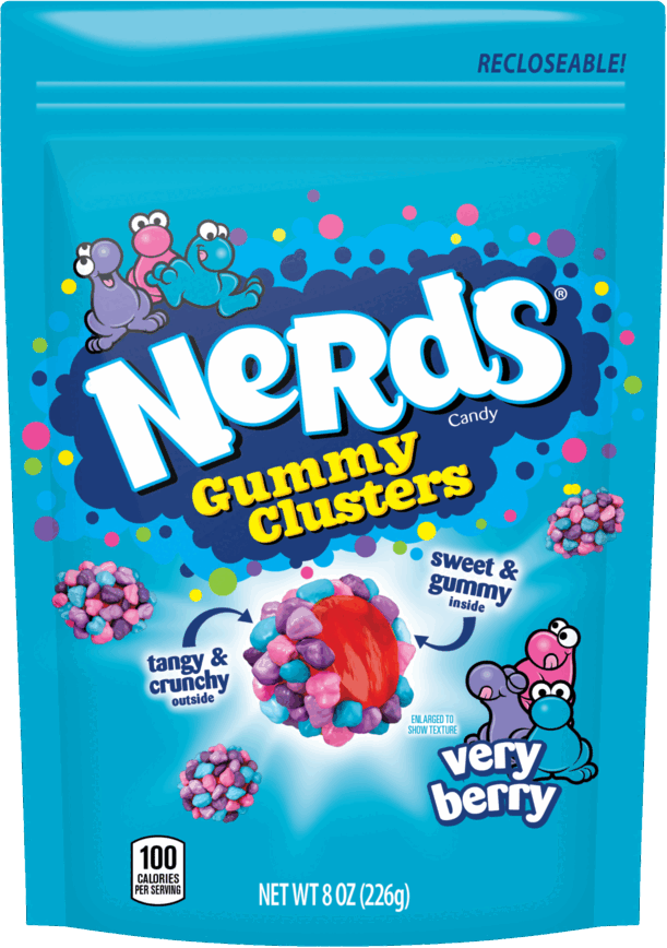 nerds gummy clusters