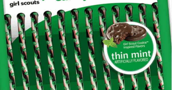 Girl Scouts Are Releasing Thin Mint Candy Canes Just In Time For The Holidays