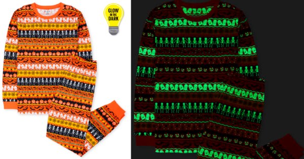 The Children’s Place Has Already Released Halloween Pajamas That Glow-In-The-Dark For The Entire Family