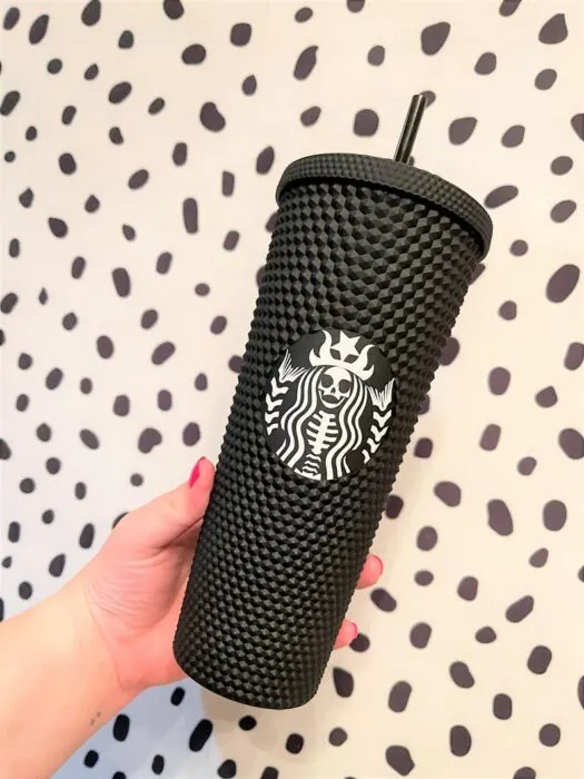 Starbucks Dining | Starbucks Matte Black Studded Tumbler | Color: Black | Size: Os | Coronalove's Closet