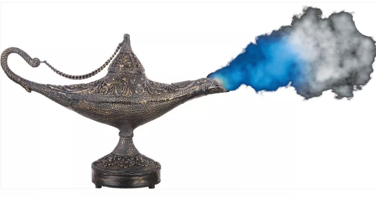 Target Is Selling A Magical Genie Lamp That Has Mist So You Can Bring A Little Magic To Your Home