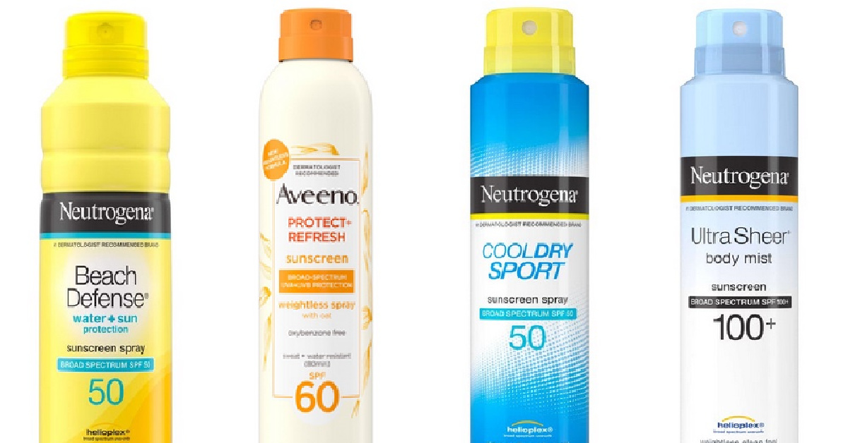 Johnson & Johnson Has Recalled Sunscreens Including Neutrogena and Aveeno