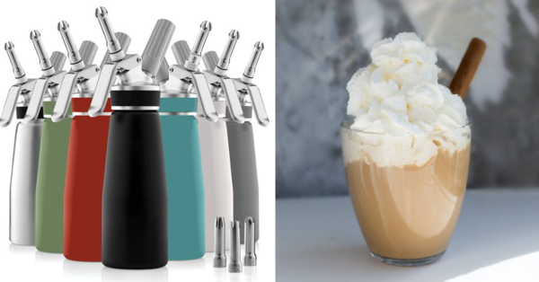 Move Over Starbucks, This Whipped Cream Dispenser Will Give You All The Fluffy Cream Your Tastebuds Desire