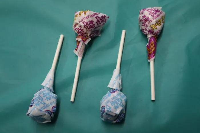 Dum Dums lollipop Mystery Flavor