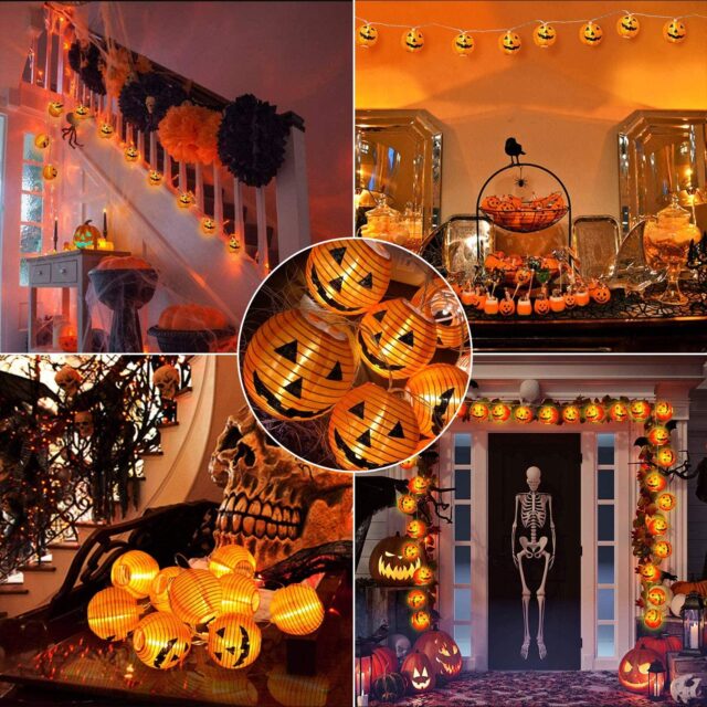 You Can Get Jack-O-Lantern String Lights For A More Traditional Look ...