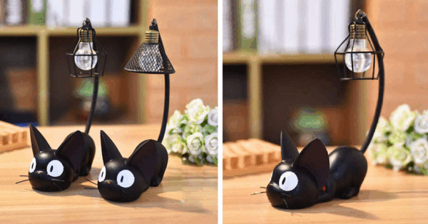 These Miniature Black Cat Lamps Are Perfect For Decorating Your House