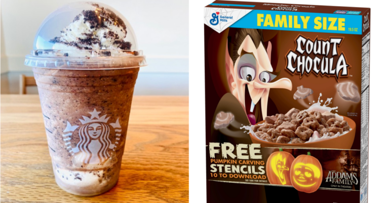 You Can Get A Count Chocula Frappuccino From Starbucks That Is Frightfully Delicious