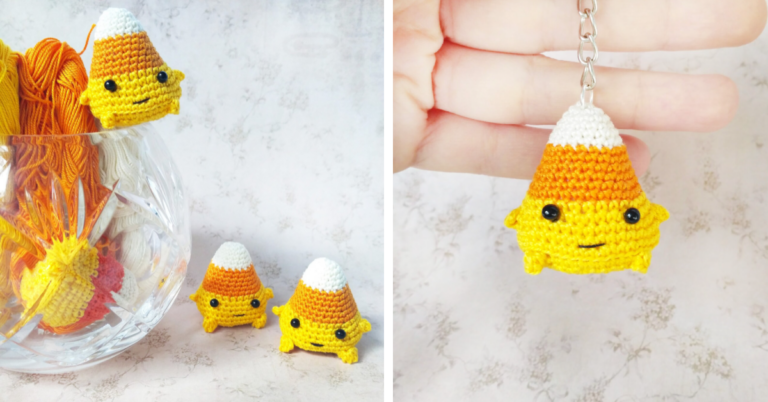 You Can Crochet Mini Candy Corn And They Are Adorable!