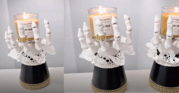 Here’s How You Can Make A Witch Hand Candle Holder Just Like The Bath & Body Works One
