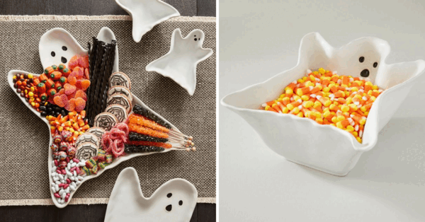 This Spooky Ghost Platter Will Help Make The Perfect Halloween Charcuterie Spread