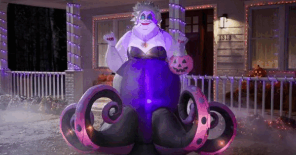 Home Depot Is Selling A Giant Inflatable Ursula You Can Put In Your Yard For Halloween