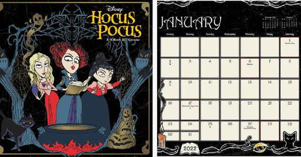 You Can Get A ‘Hocus Pocus’ Calendar To Help You Keep Track Of Those Glorious Mornings