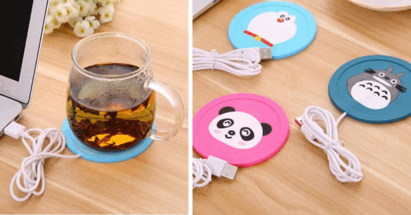 These USB Hot Coasters Will Keep Your Coffee Nice And Toasty While You Work