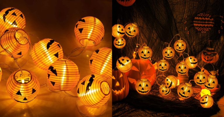 You Can Get Jack-O-Lantern String Lights For A More Traditional Look This Halloween