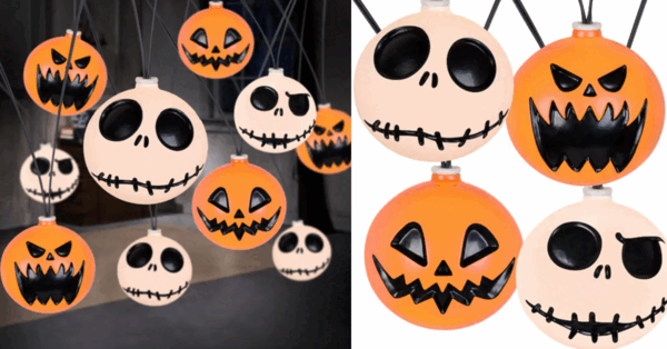 These Jack Skellington and Pumpkin String Lights Are Simply Meant To Be