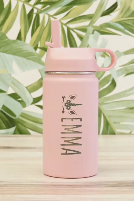 Custom Engraved Kid's Water Bottle