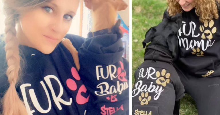 Everyone Is Going Crazy Over These Matching Hoodies For You and Your Fur Baby