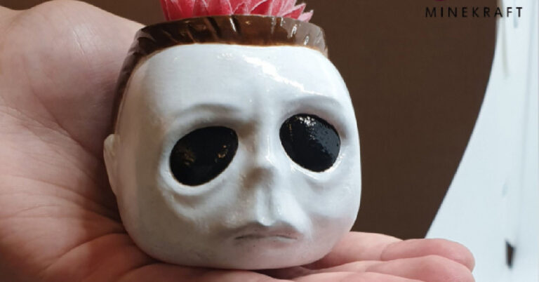 You Can Get A Mini Michael Myers Pot To Hold Your Succulents For The Spooky Season
