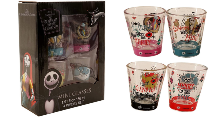 These ‘Nightmare Before Christmas’ Shot Glasses Are Simply Meant To Be Part Of Your Collection