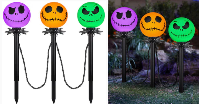 You Can Get Jack Skellington Pathway Lights To Spook Up Your Walkway