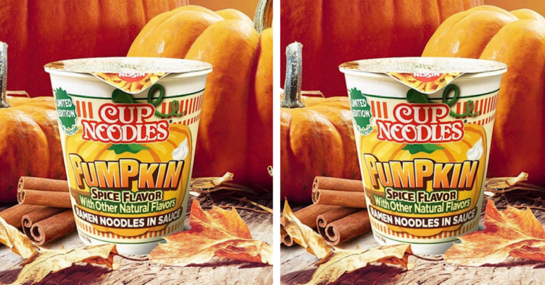 Pumpkin Spice Flavored Cup Noodles Exist And I’m Not Sure How To Feel About It