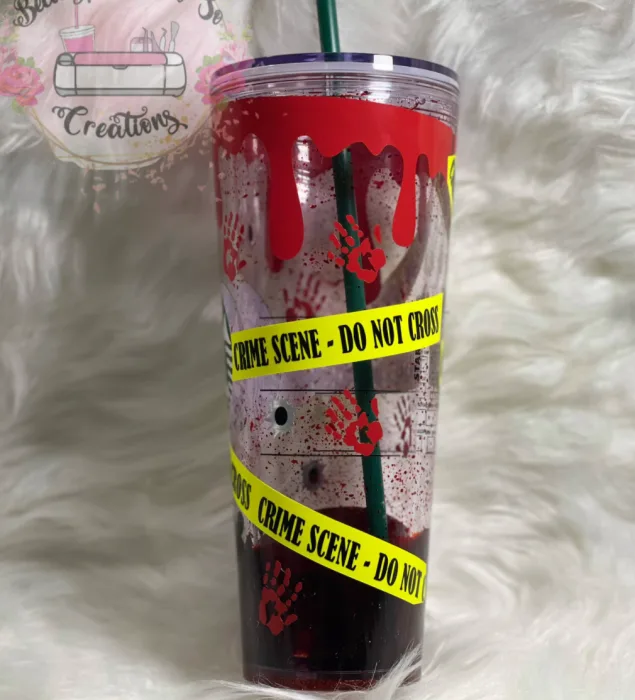 Stranger things snowglobe tumblers